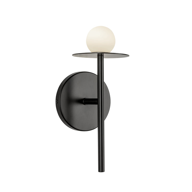 Elixir 10-in Black LED Wall Sconce - WS15504-BK-UNV