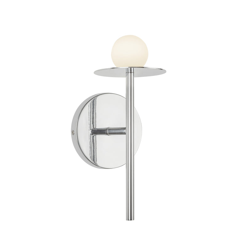 Elixir 10-in Chrome LED Wall Sconce - WS15504-CH-UNV
