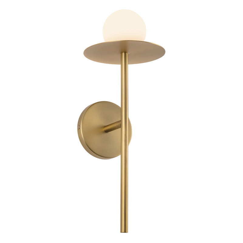 Elixir 16-in Brushed Gold LED Wall Sconce - WS15506-BG-UNV