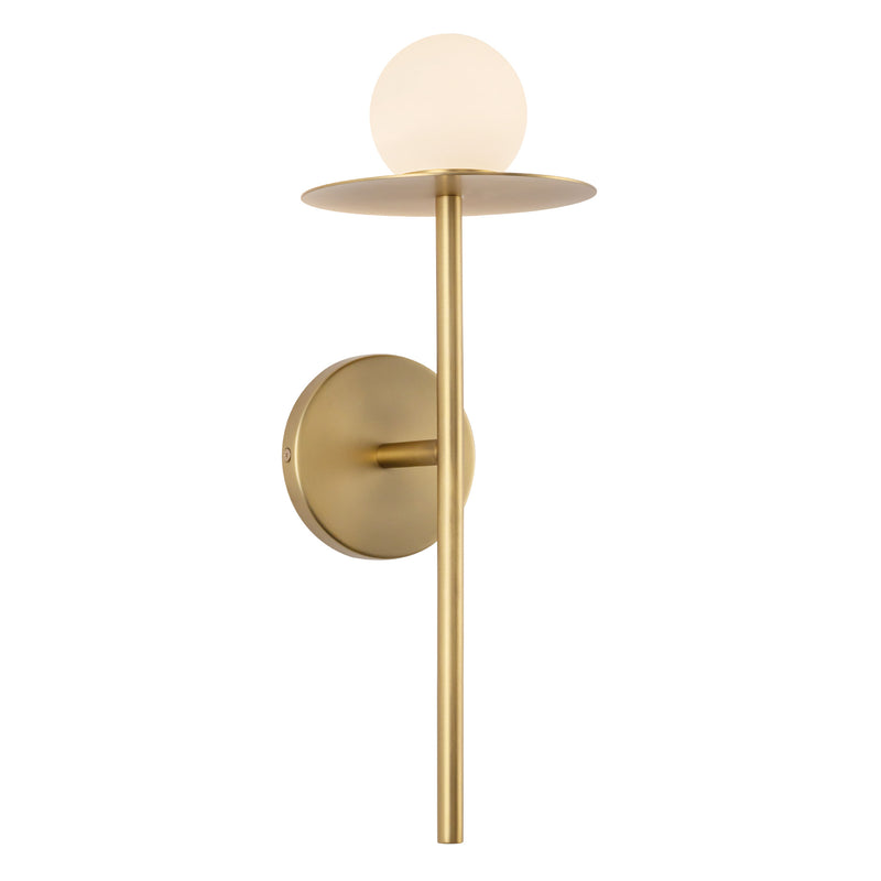 Elixir 16-in Brushed Gold LED Wall Sconce - WS15506-BG-UNV
