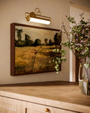 Ellen 21-in Brushed Gold LED Wall/Picture Light - PL447120BG