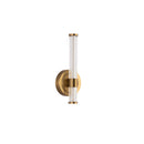 Elsie 12-in Brushed Gold LED Wall/Vanity Light - WV509012BG-UNV