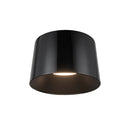 Etta 13-in Jet Black LED Flush Mount - FM16512-JB-3WCCT-UNV