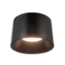 Etta 19-in Jet Black LED Flush Mount - FM16520-JB-3WCCT-UNV