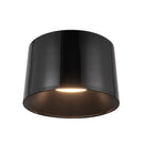 Etta 19-in Jet Black LED Flush Mount - FM16520-JB-3WCCT-UNV