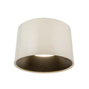Etta 19-in Pearl White LED Flush Mount - FM16520-PW-3WCCT-UNV