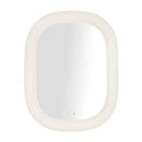Float 37-in White LED Vanity Mirror - VM13837-WH-5CCT