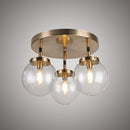Bianca 15-in Flush mount FM1116-3AB/BKCL