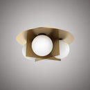Sahara 15-in Flush mount FM1855-4AB