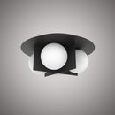 Sahara 15-in Flush mount FM1855-4BK