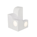 Gypsum 9-in White LED Table Lamp - TL82412-WH