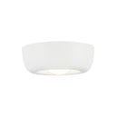 Hayden 6-in Antique White LED Flush Mount - FM68506-AW