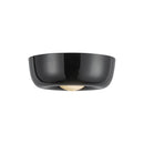Hayden 6-in Glossy Black LED Flush Mount - FM68506-GBK