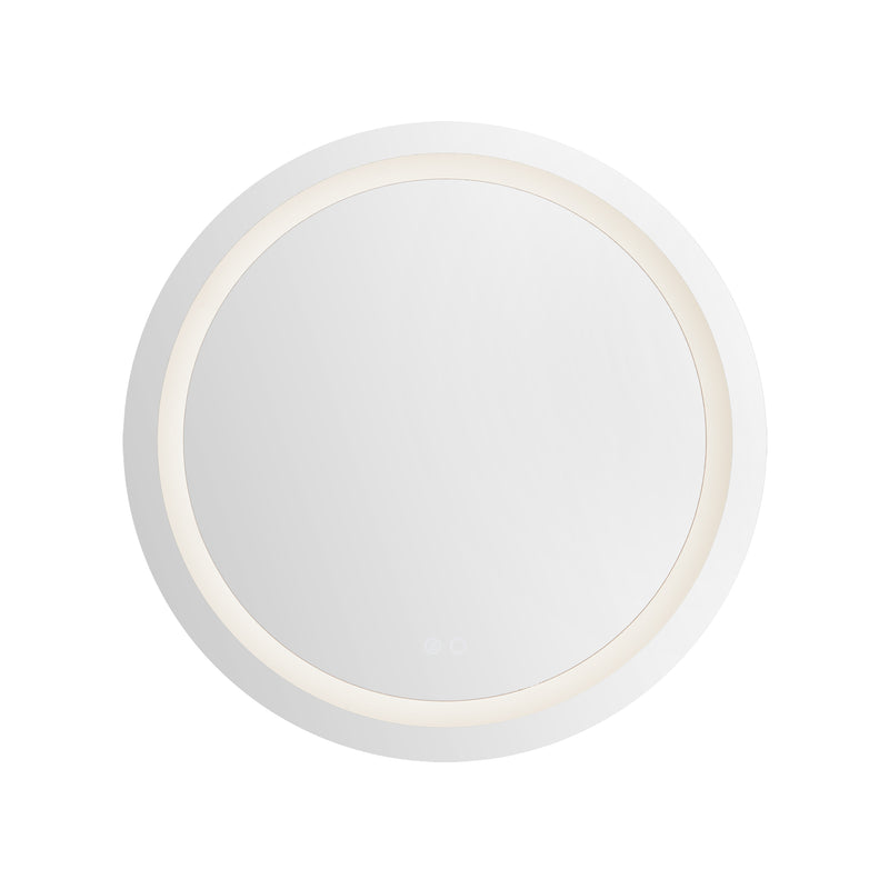 Hillmont 32-in Sandblasted Merc Edge LED Vanity Mirror - VM41032-5CCT