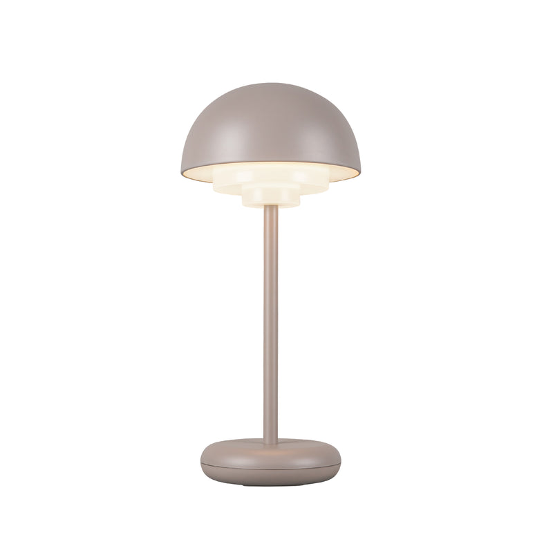 Hinata 5-in Moonstone Gray LED Table Lamp - TL63812-MN