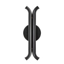 Husk 14-in Glossy Black LED Wall Sconce - WS89714-GBK