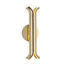Husk 14-in Metallic Brass LED Wall Sconce - WS89714-MRB