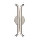 Husk 14-in Polished Nickel LED Wall Sconce - WS89714-PN