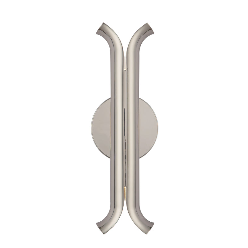 Husk 14-in Polished Nickel LED Wall Sconce - WS89714-PN