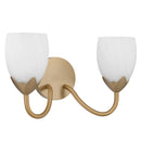 Jacobs Bath 2 lights bronze gold - JACO8616BGD