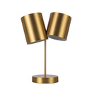 Keiko 14-in Brushed Gold 2 Lights Table Lamp - TL58814-BG