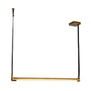 Laurence 41-in Vintage Brass LED Linear Pendant - LP46841-VB-UNV