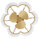 Maisie Fandelier 6 lights brushed gold - MAI3122BRG