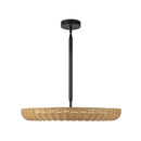Maris 24-in Matte Black LED Chandelier - CH602024MB-UNV