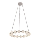 Marni 32-in Polished Nickel LED Chandelier - CH321032PN-UNV-010