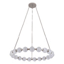 Marni 41-in Polished Nickel LED Chandelier - CH321041PN-UNV-010
