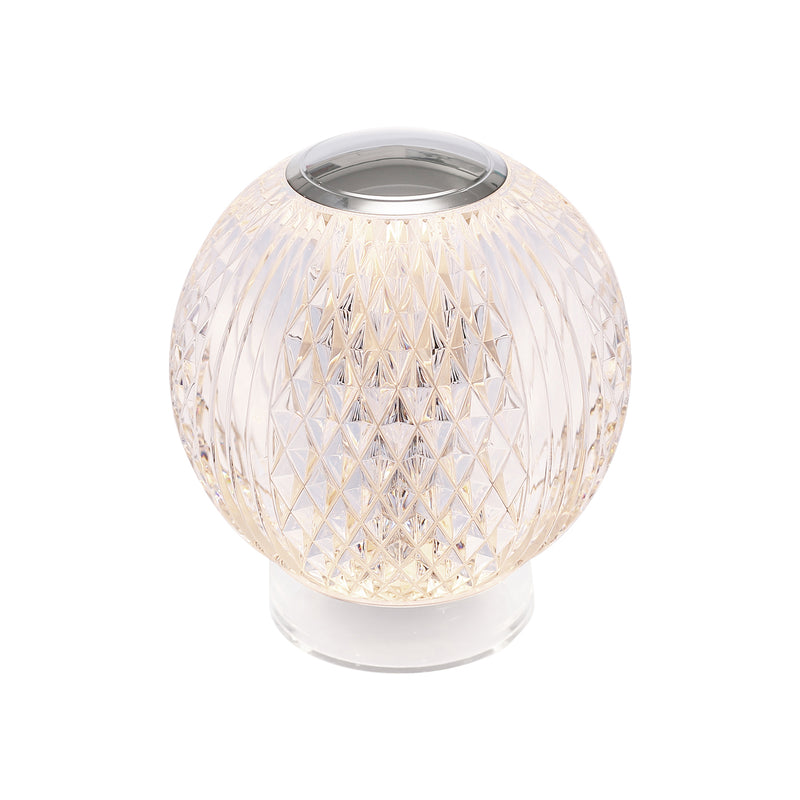 Marni 4-in Polished Nickel LED Table Lamp - TL321904PN