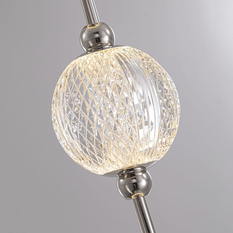 Marni 23-in Polished Nickel LED Wall Vanity - WV321003PN-UNV-010