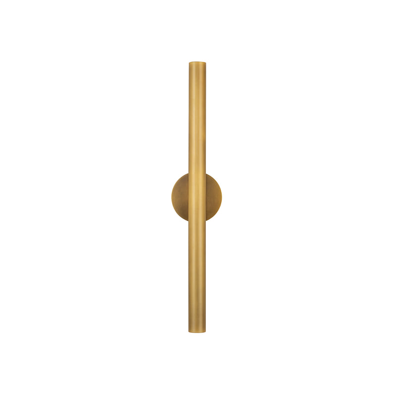 Mason 24-in Vintage Brass LED Wall Sconce - WS90424-VB