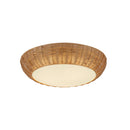 Merida 14-in Rattan Socket Flush Mount - FM511014RA
