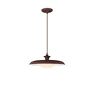Minori 15-in Burgundy Socket Pendant - PD557015BGD