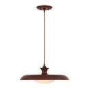 Minori 15-in Burgundy Socket Pendant - PD557015BGD