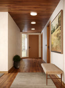 Mio 12-in White LED Flush Mount - FM47712-WH-5CCT