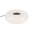 Nimbus 12-in Black/Opal Glass LED Table Lamp - TL12413-BK/OP