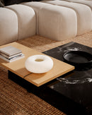 Nimbus 12-in Vintage Brass/Opal Glass LED Table Lamp - TL12413-VB/OP