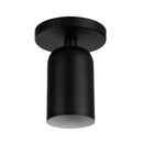 Nola 4-in Black 1 Light Semi-Flush - SF57704-BK