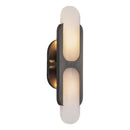 Odin 17-in Urban Bronze/Alabaster Socket Wall Vanity - WV357217UBAR