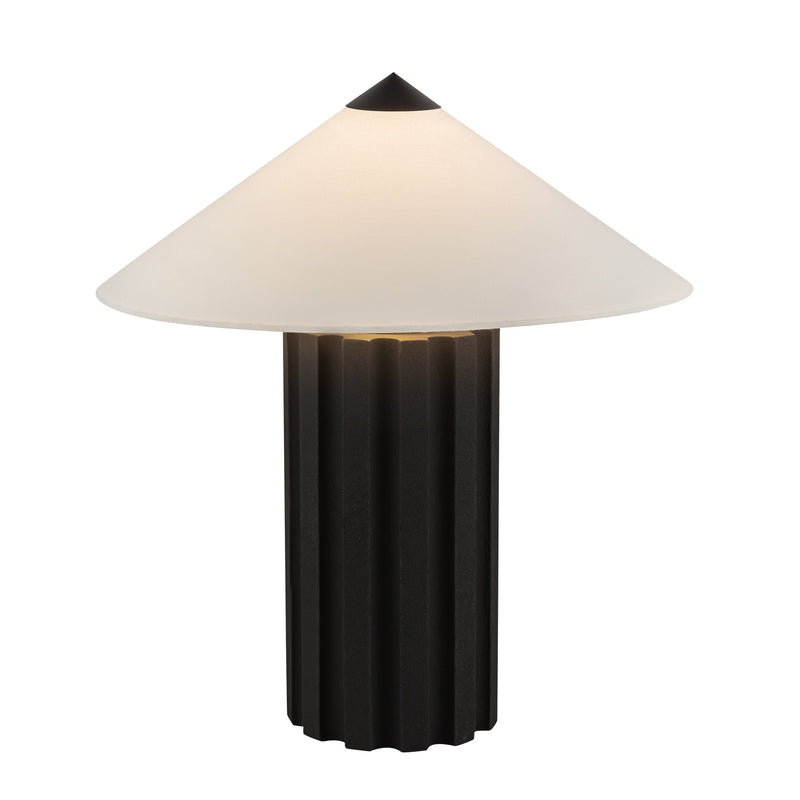 Ono 20-in Matte Black Socket Table Lamp - TL441020MB