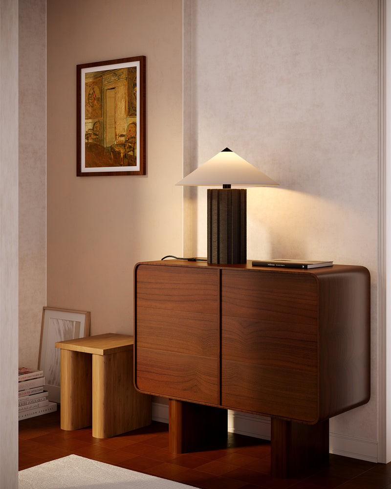 Ono 20-in Matte Black Socket Table Lamp - TL441020MB
