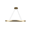Ovale 40-in Brushed Gold LED Linear Pendant - LP79140-BG