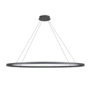 Ovale 53-in Black LED Linear Pendant - LP79153-BK