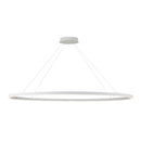Ovale 53-in White LED Linear Pendant - LP79153-WH