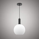 Haven 10-in Pendant  P1405BKWH