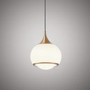 Maggie 10-in Pendant P6310-BS-WH