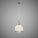 Maggie 14-in Pendant P6314-BS-WH