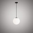 Bolio  12-in Black pendant P7012-BK-OP